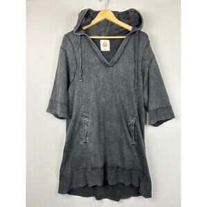 Daily Practice Anthropologie Sport Hoodie Sweatshirt Tunic Dress Women's Size S